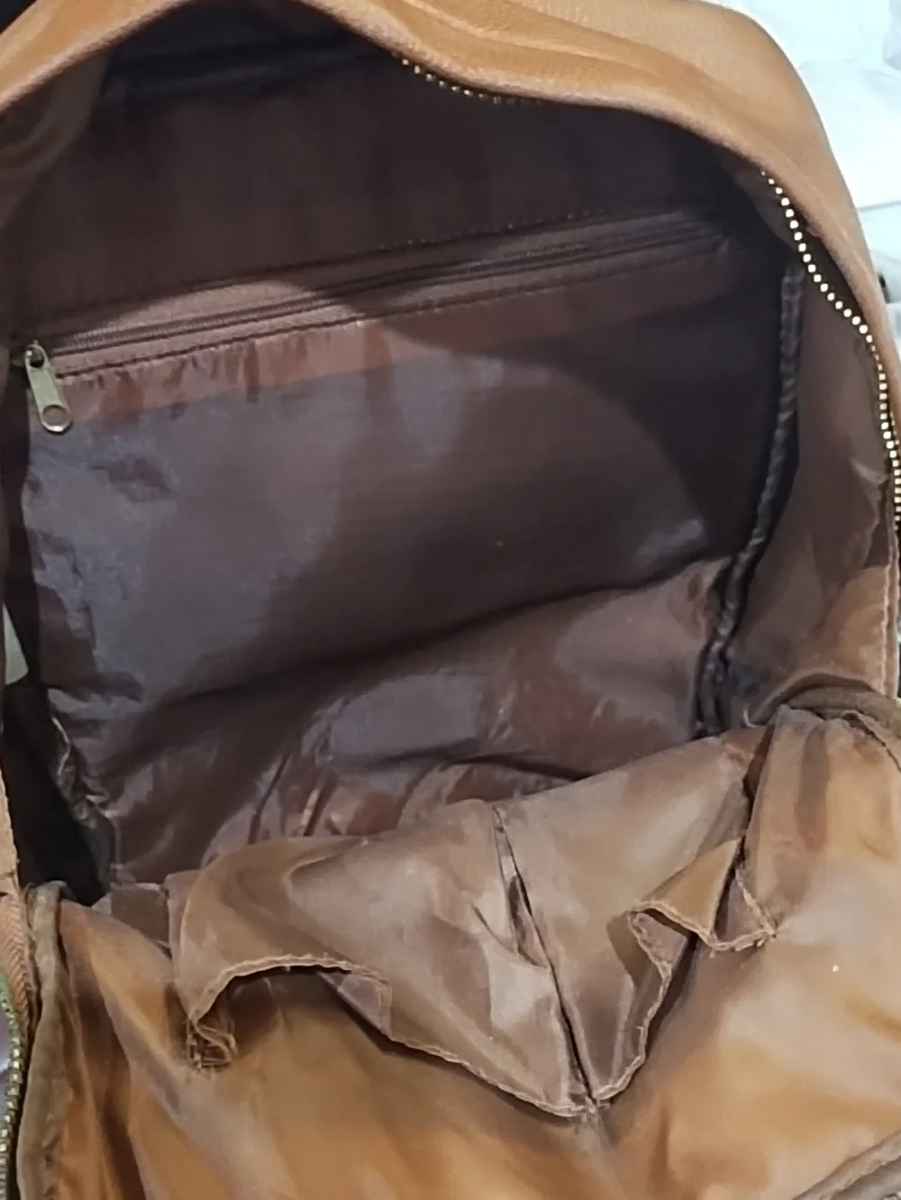 Unbranded Classic Brown Unisex  Backpack - Stylish Everyday Bag